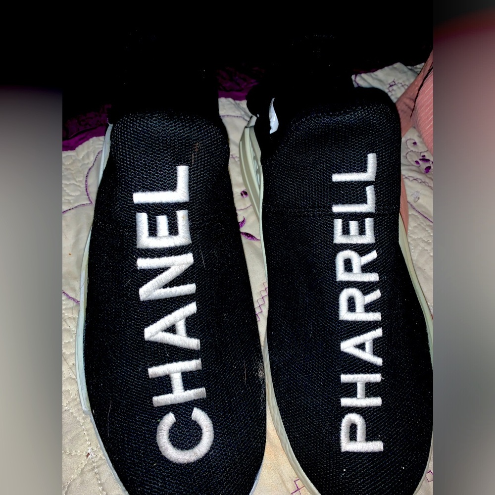 Pharrell Chanel tennis shoes size 10.5